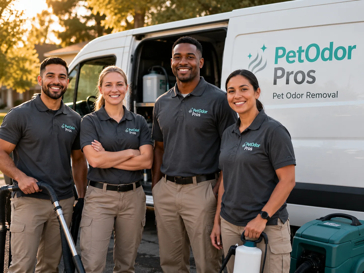 Pet Odor Removal team serving Hanna, IN